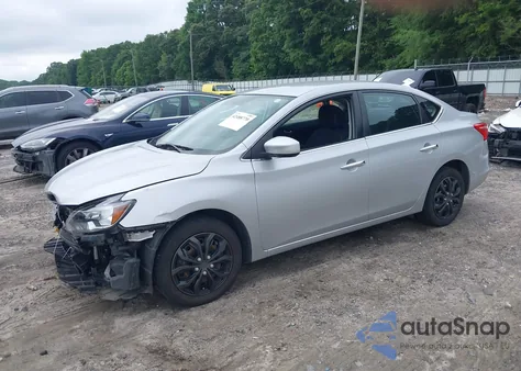 2019 Nissan Sentra S из США, поврежденный, VIN 3N1AB7AP5KY374800